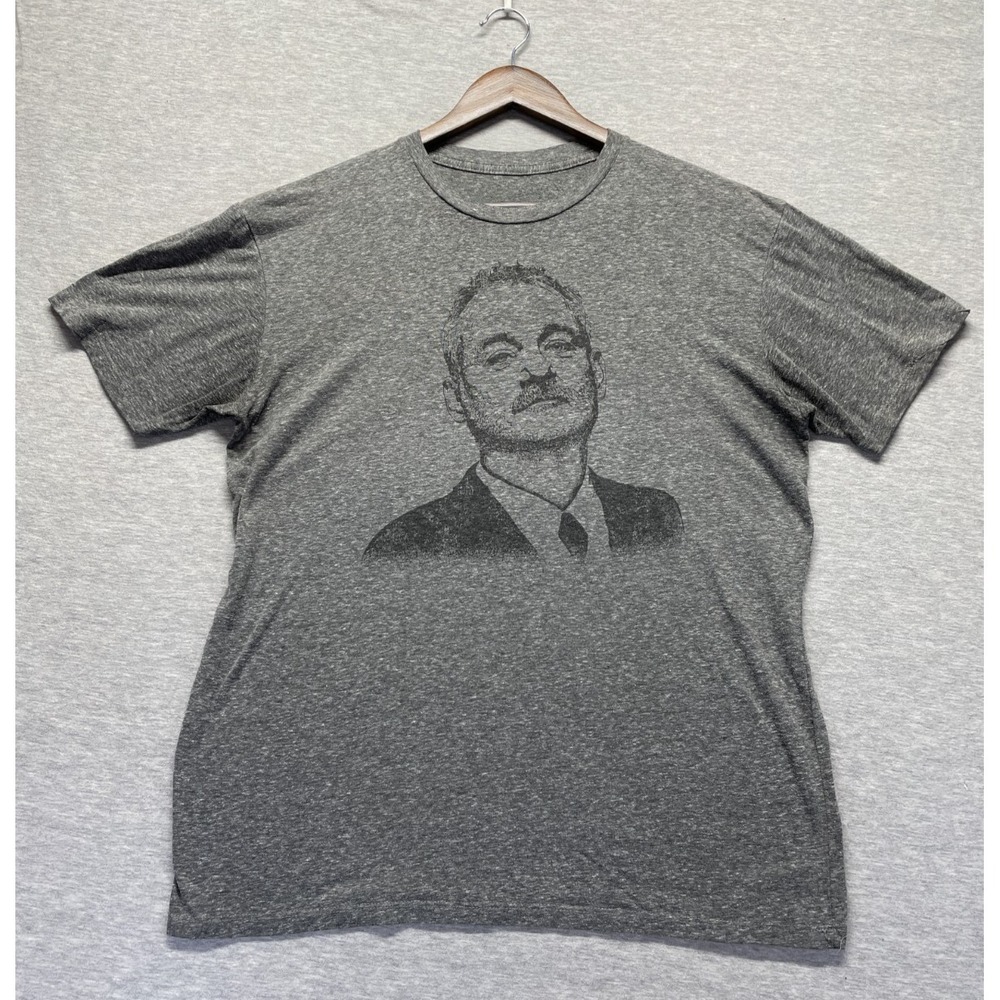 Chive Tee Shirt Mens Large Heather Gray Graphic Print Bill Murray Casual Wear